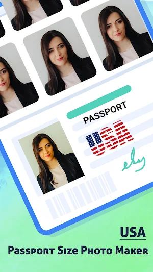 USA Passport Size Photo Maker Screenshot 0
