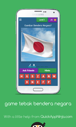 game tebak Gambar bendera negara, Screenshot 0