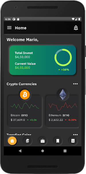 Coinpool Neumorphic - UI  Kit Screenshot 2