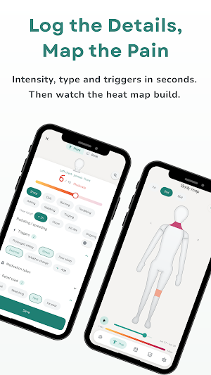 PainKeeper: Offline Body Map Screenshot 2