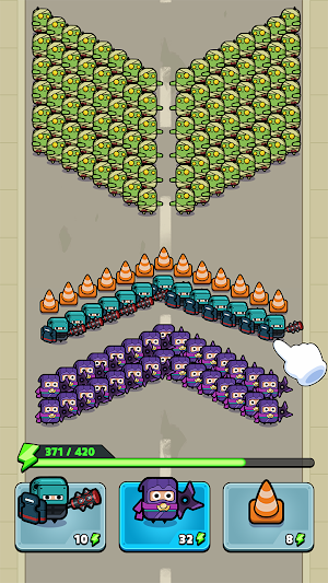 Police vs Zombie: Zombie City Screenshot 2