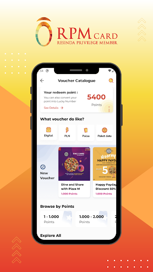 Resinda Privilege Member Card Screenshot 2