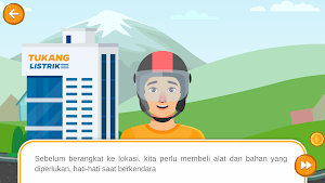 Tukang Listrik Naik Motor Screenshot 2