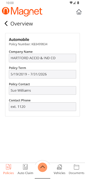 Magnet Insurance Online Screenshot 3