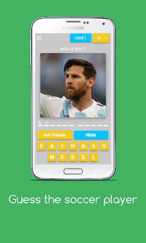 guess the soccer player Screenshot 0