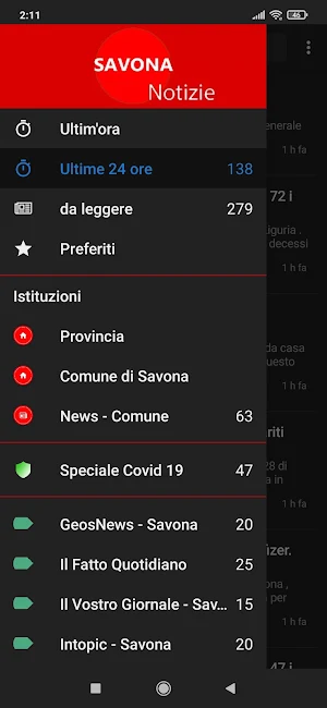 Savona notizie Screenshot 0