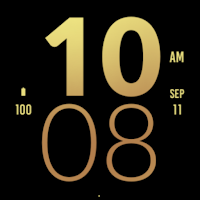 Beauty Sand Large Watch Face