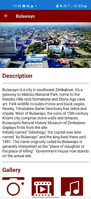 Vhakacha Visit Zim - Bulawayo Screenshot 1