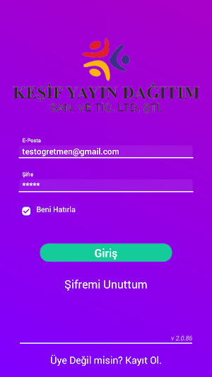 Keşif Öğretmen Screenshot 0