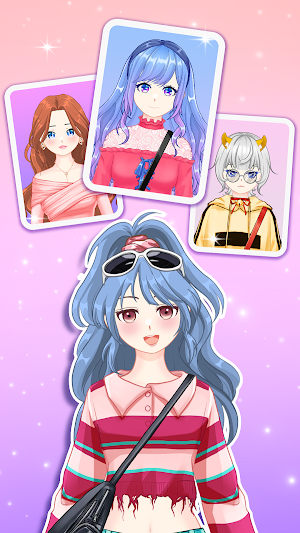 Left or Right: Anime Dress Up Screenshot 1