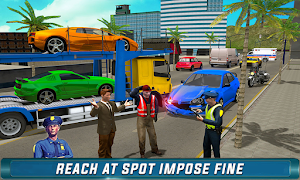 Traffic police officer traffic cop simulator 2019 Screenshot 1