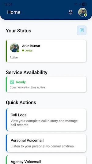 Pure Communication System Screenshot 2