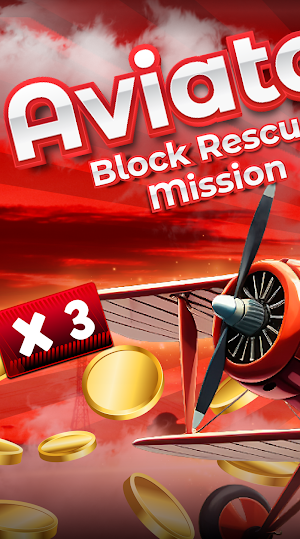 Aviator Block Rescue Mission Screenshot 0