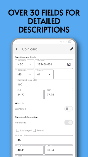 NumisBook - Coin Collection Screenshot 3