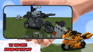 Custom Bike Mod for MCPE Screenshot 3