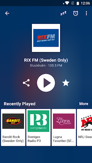 Sverige Radio FM (Sweden) Screenshot 1