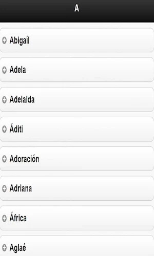 Significado nombres para bebés Screenshot 2