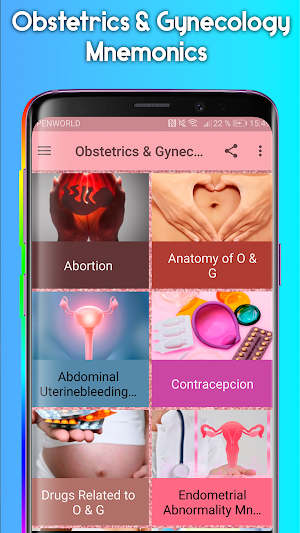 Obstetrics & Gynecology Mnemonics Screenshot 0