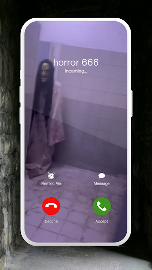 Fake video call horror 666 gam Screenshot 2
