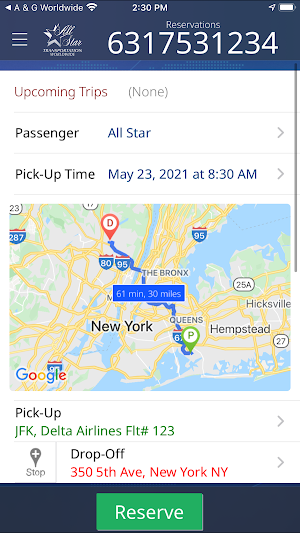 All Star Limousines Worldwide Screenshot 1
