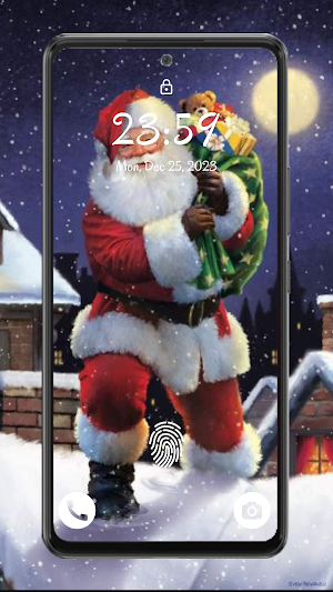 santa claus wallpaper Screenshot 2