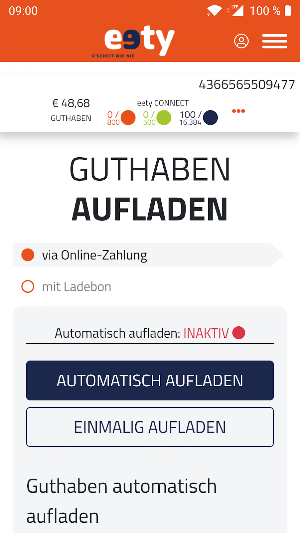 Mein eety Screenshot 2