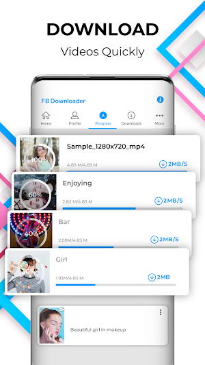 Video Downloader for Facebook - Video Saver 2021 Screenshot 3