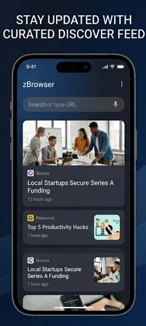 zBrowser Screenshot 1