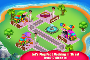 School Food Truck Cooking and Cleaning Screenshot 3