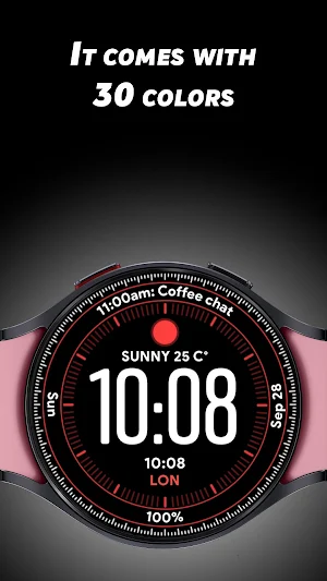 Sporty Pro 2 - Watch face Screenshot 1