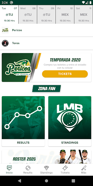 Pericos de Puebla Oficial Screenshot 0