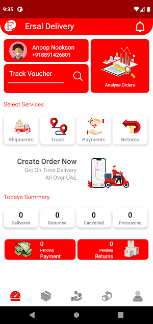Ersal Delivery Services Screenshot 0