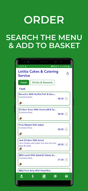 Letitia Cakes & Catering Service Screenshot 1