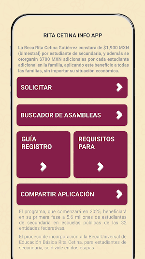 Rita Cetina Info App Screenshot 0
