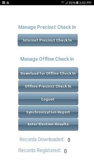 RegisterClick-Caucus Screenshot 1