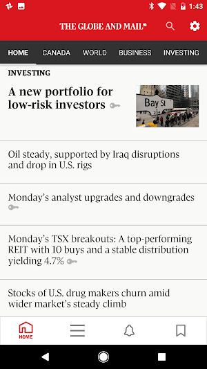 The Globe and Mail: News Screenshot 2