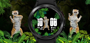 Dancing Tiger Watch Face Screenshot 1