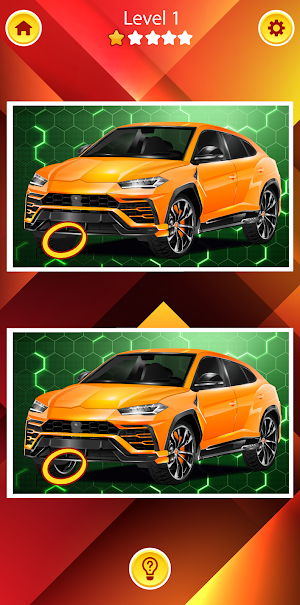 Find the Difference Car Games Screenshot 1
