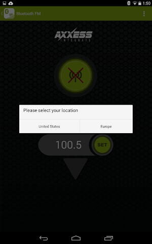 Axxess Bluetooth Controller Screenshot 2