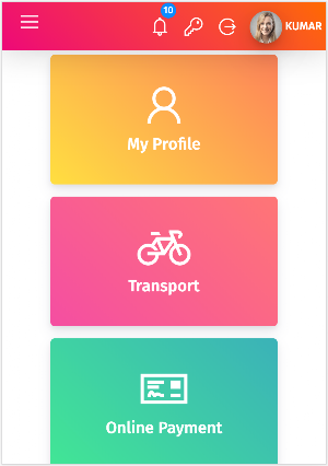 Velammal Nexus Parent Portal Screenshot 0