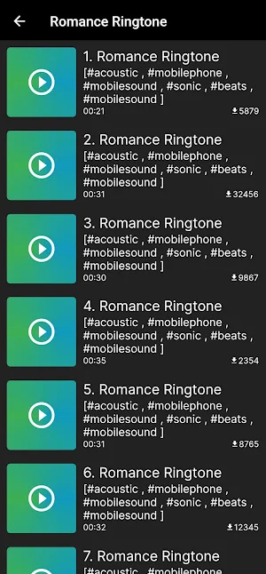 Love Ringtones 2023 Screenshot 1