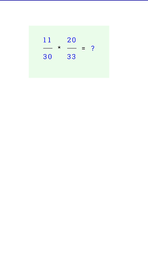 VA FRACTION MULTIPLICATION Screenshot 0