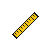 Ruler, measure and save