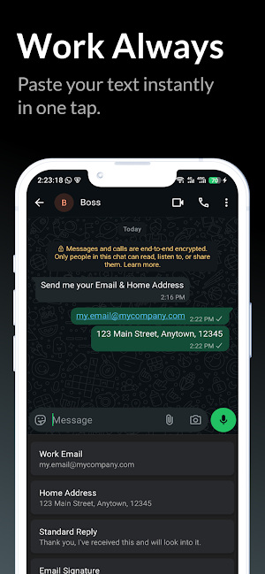 Auto Paste - Quick Paste Screenshot 1