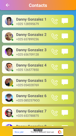DANNY GONZALIZ FAKE CALL PRANK Screenshot 1