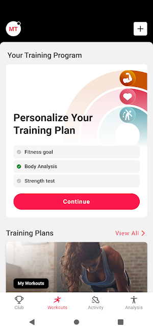 EGYM TrainMore Screenshot 2