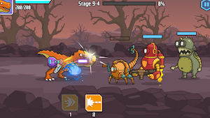 CyberDino: T-Rex vs Robots Screenshot 1