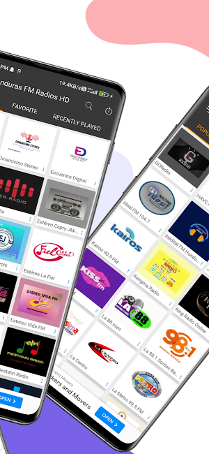 Honduras FM Radios HD Screenshot 1