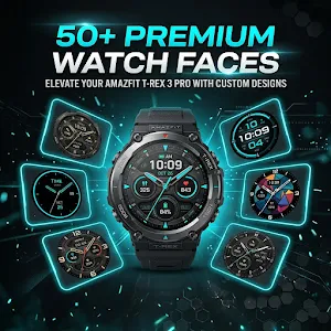 T-Rex 3 Pro 48mm Watch Faces Screenshot 0