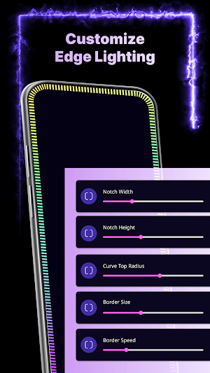 Edge Lighting On Notification Screenshot 3